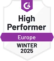 Gravitec G2 high performer badge
